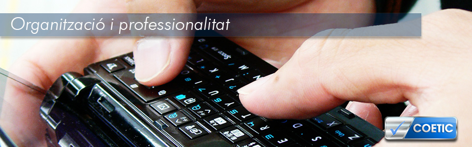 Organitzacio i professionalitat